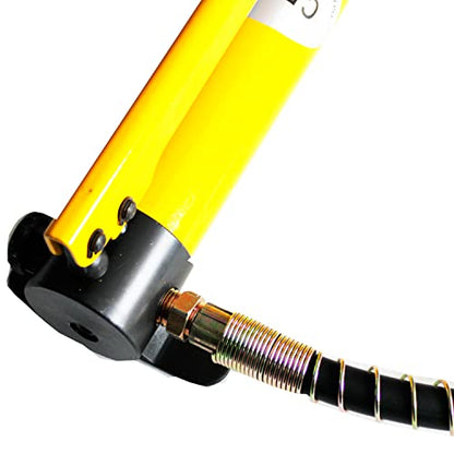 HFS(R) Hydraulic Hand Pump Power Pack Hose Coupler (10000 psi) Hydraulic Oip Pump Hand Operated Pump Hydraulic Hand Pump Manual Pump for Connecting Split Unit