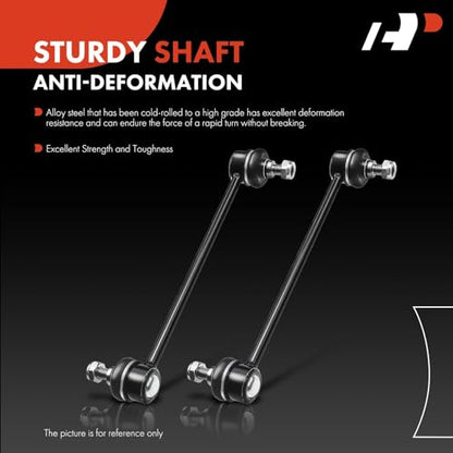 A-Premium Rear Sway Bar Link Stabilizer Bar Link - style: Rear Side