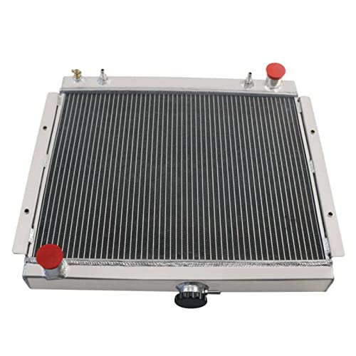 3 Row Radiator For Toyota Pickup Base LN67 4Runner SR5 1984-1995 - size: 3 Row Radiator+1.3Bar Cap(AT)