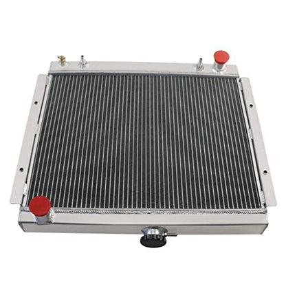 3 Row Radiator For Toyota Pickup Base LN67 4Runner SR5 1984-1995 - size: 3 Row Radiator+1.3Bar Cap(AT)