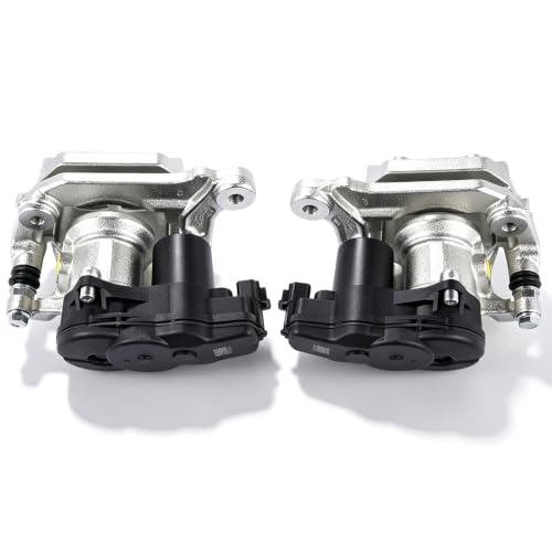 Rear Left & Right Electric Brake Caliper Assembly Replacement for 2017-2022 Mitsubishi Outlander 4605C043 4605C044
