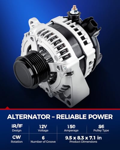 KAX 150A New Alternator Fit for Chevrolet Express 2500/3500 2017-2021 - size: 14007N