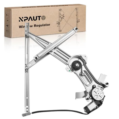 Front Left Power Window Regulator with Motor fit for 94-04 Ford Mustang - size: Front Driver Side