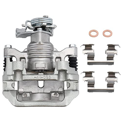 18B4892 Rear Right Disc Brake Caliper Passenger Side Caliper Assembly for Chevy 2008-10 HHR/2004-12 Malibu/05-08 Cobalt, for Pontiac 07-09 G5/05-10 G6, for Saturn 07-09 Aura/04-07 Ion - color: 18B4892(Right)