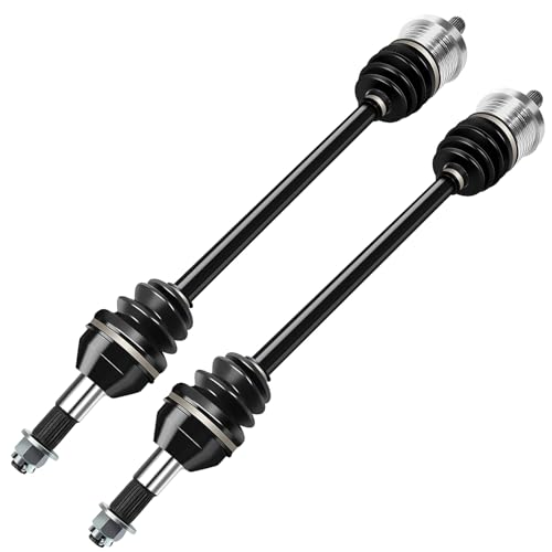 SCITOO Pair Rear CV Axle Shaft Assembly for Maverick Max 1000R 2013-2018