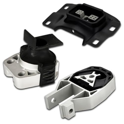 Front & Rear Engine Mount Kit Motor Mount - size: For 2012-2018 Ford Focus