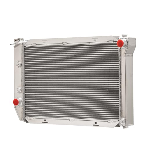 4 Rows Aluminum Radiator for 1971-1973 1972 Ford Mustang Fairlane Torino Mercury Cougar V8