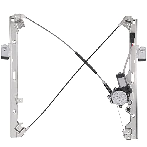 Obaee Front Passenger Side Power Window Regulator & Motor Assembly 741-645 Compatible with Chevrolet/Chevy Silverado Tahoe Suburban/GMC Yukon XL Sierra Escalade Pickup Truck SUV 2000-2006 - size: Front Right Passenger Side