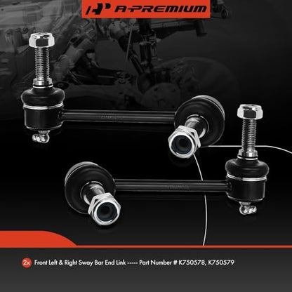 A-Premium Front Sway Bar Link Stabilizer Bar Link