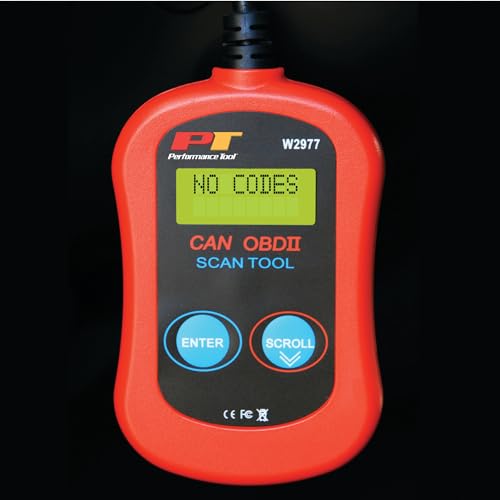Performance Tool W2977 CAN OBD II Diagnostic Scan Tool - style: CAN OBD II Scanner Tool Basic Model