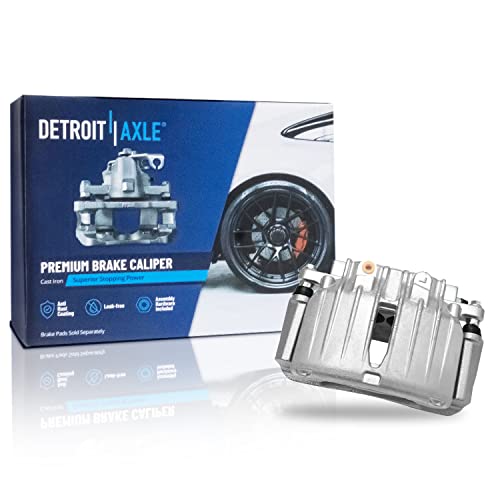Detroit Axle - Rear Disc Rotors + Left Brake Caliper Replacement - size: 3BR3700443/kit
