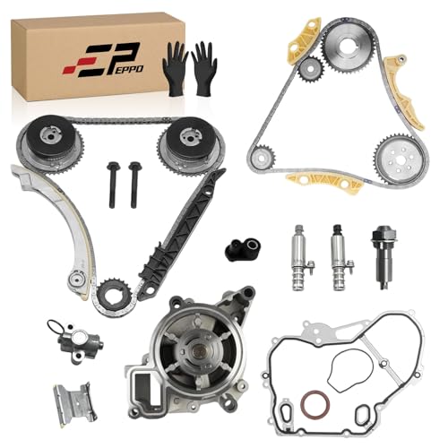 2.4L 2.2L Timing Chain Water Pump 9-4201S 90537632 24424758 for GMC Chevy - color: F1-0026