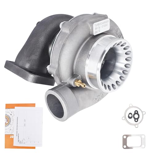 TurboCharger T3 4-Bolt AR.70/63 600HP Anti-Surge Compressor Replacement for 2.5L-6.0L Engines GT3582 GT35