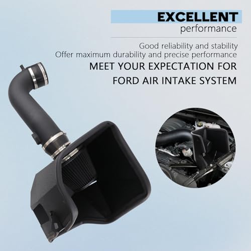 Cold Air Intake Compatible With 19-25 Silverado 5.3L/6.2L V8 - size: Chevy Cadillac GMC Cold Air Intake Kit 5.3L 6.2L