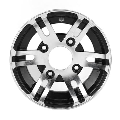 10 Inch ATV Wheel Rim, Universal High Strength ATV Aluminum Alloy Rim for ATVs Go Karts Cart 4 Wheel Vehicles (Front Wheel) - size: Front Wheel