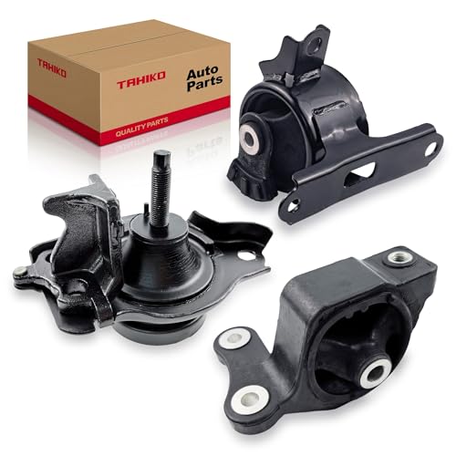 3PCS Engine Motor & Transmission Mount Set Compatible with 2007 2008 Honda Fit 1.5L, Automatic Transmission Mount Replace# AM500 A4552 A4537 - size: 2007-2008 Fit 1.5L