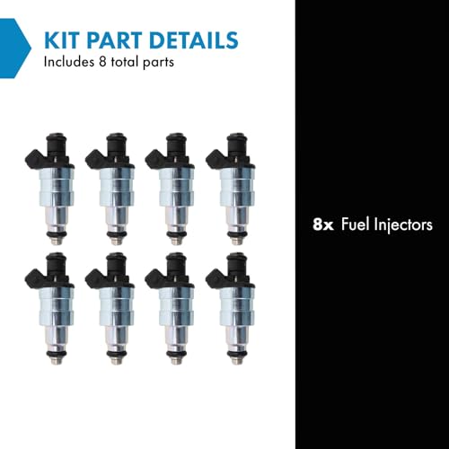 TRQ Fuel Injector Set - style: FIA58850