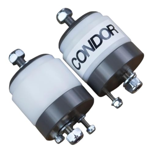 E34 M60 V8 Engine Mount Set | Compatible with BMW E34 540i 530i | Solid UHMW Track Spec | Condor Speed Shop | Made in USA | 1994-1995 V8 Motor Mounts - size: M60 V8 | 530i 540i 1994-95, style: Classic | UHMW | Street / Track