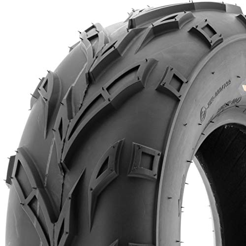SunF A004 ATV Golf Carts Off-Road Tire 16x6-8, 6 PR, Track & Trail, Tubeless - size: 16x6-8