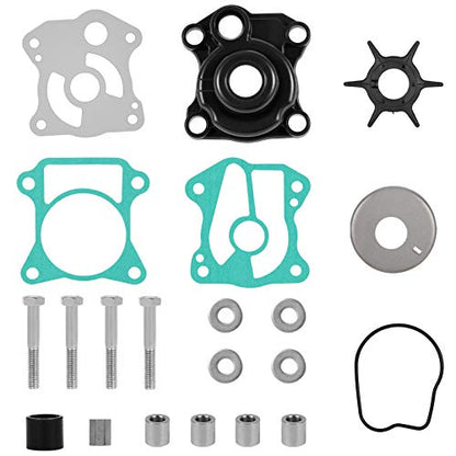 Outboard Water Pump Impeller Repair Kit Compatible with Honda 40 50 hp BF35A BF40A BF45A BF50A BF40D BF50D, Water Pump Rebuild Kit with Impeller Housing Replace for 06193-ZV5-020