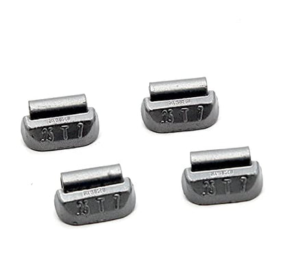 T Series Hammer on ZINC Wheel Weights Coated (0.25oz) Box of 100pcs - size: 0.25oz