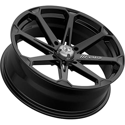 4/137 Motosport Alloys M12 Diesel Wheel 14x7 4.0 + 3.0 Black for Kawasaki Teryx 800 2014-2018