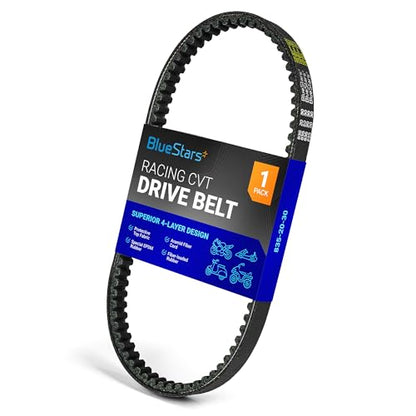 BlueStars 835-20-30 CVT Drive Belt - Fits GY6 150cc 152QMI 157QMJ Engine - size: 835-20-30
