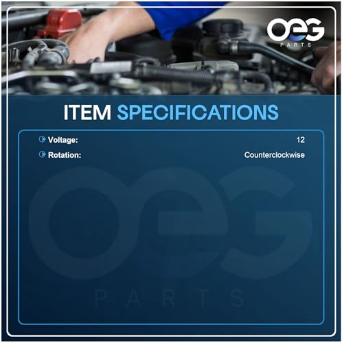 OEG Parts 12V 25A Generator Fits Club Car FE290 FE350 1984-96 3-1022-01HI-1