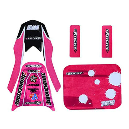 Pink Sticker Decal Graphics Fairing Kit for CRF50 XR50 Pit Dirt Bike Plastics Fender, Taotao DB14 Baja dr49 SSR 110-125cc, Replacement Motorcycle Graphic Stickers CRF50F XR50R CRF XR 50