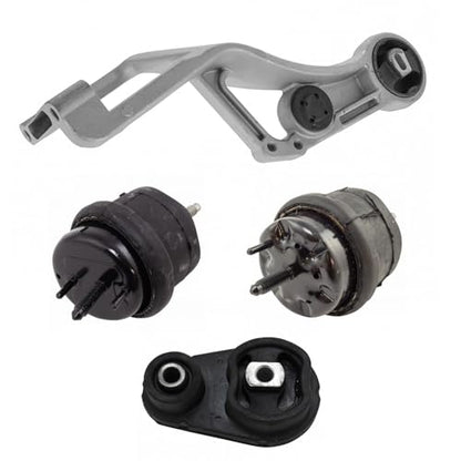 TRQ 5pc Engine Transmission Motor Mount Kit - style: MTA30027