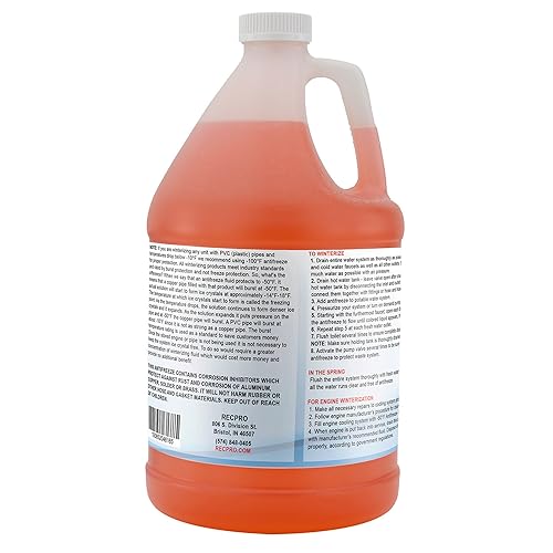 RecPro RV & Marine Antifreeze | -50°F Protection | 1 Gallon (3 Pack) - size: 3-Pack