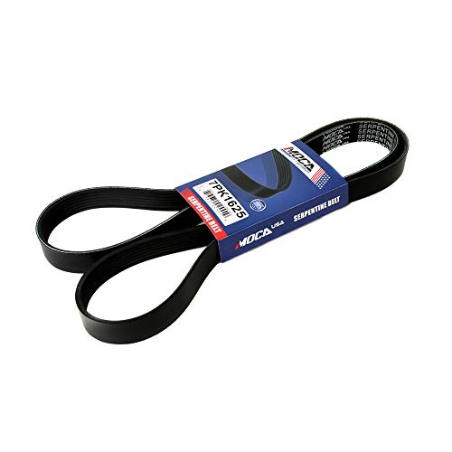 MOCA 7PK1625 EPDM Serpentine Belt - Fit 00-03 BMW M5 5.0L & 97-00 BMW 540i 4.4L - size: 7PK1625
