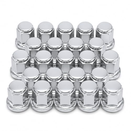 20 Pcs Ball Seat Lug Nuts 14x1.5 Chrome Replacement for Porsche Wheels - size: Chrome
