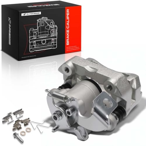 A-Premium Rear Left Driver Disc Brake Caliper with Bracket - style: Rear Driver