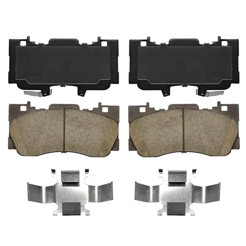 Detroit Axle - Brake Pads for 15-21 Ford Mustang - size: 4P42266/Kit