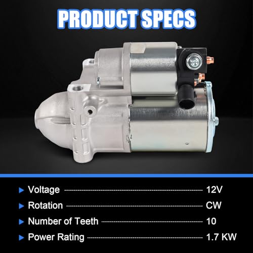 849501 Starter Compatible with GMC Sierra 1500/Yukon/Savana 2500