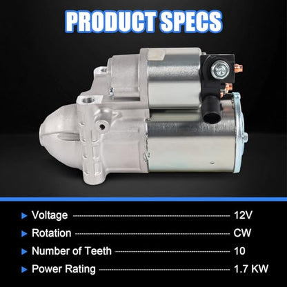 849501 Starter Compatible with GMC Sierra 1500/Yukon/Savana 2500
