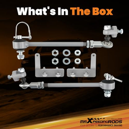 maXpeedingrods Front Sway Bar Quick Disconnects for 84-01 Jeep Cherokee XJ