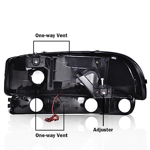 G-PLUS LED Headlights Assembly Fit GMC Sierra 1500HD 2500HD 3500 1999-2007 - size: [LED Clear] 1999-2007 Sierra