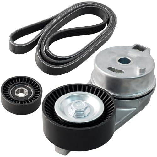 38323 Engine Belt Tensioner Serpentine Belt Drive Idler Pulley Kit - size: 90K-38323E