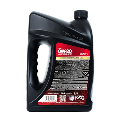SAE 0W-20 Full Synthetic Motor Oil API SP ILSAC GF-6A 2 Gallons - size: 2 Gallon Pack