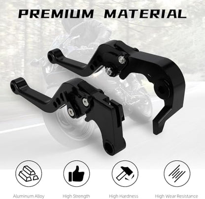 Motorcycle Brake Clutch Levers for R7 22-25-Black