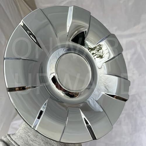 GENERIC Center Cap Set for 2007 2008 2009 Chrysler Aspen Chrome 18x8 Wheels Replaces Part 52013719AA