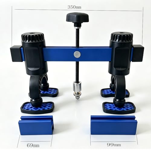 Car Dent Pull Lever Bar Kit Fit for Aluminum and Steel Dent Pulling, Aluminum Alloy Portable Car Dent Puller Kit - size: 350mm
