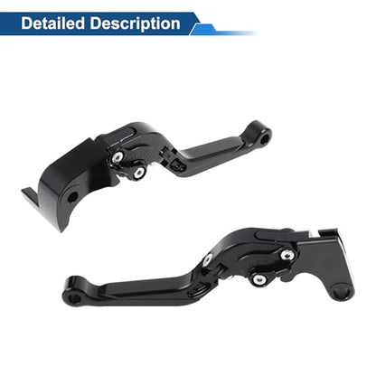 YZF-R7 Brake Clutch Levers for Yamaha 21-25 6 Position - color: Solid Black