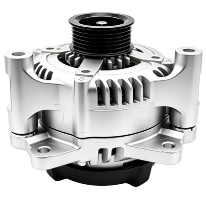 11584N Alternator Compatible with Jeep Wrangler 2012 2013 2014 2015 2016 2017 2018, Wrangler JK 2018, 3.6L, 12V 160A CCW 6-Groove Pulley, Replace# 421000-0810, 68078950AA, 90-29-5783 - size: 11584N