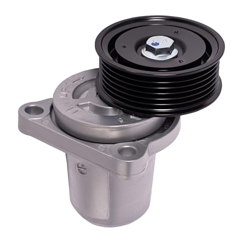 TUCAREST 39074 (For 2.3L Turbo/2.5L) Accessory Drive Belt Tensioner Pulley Assembly Compatible With 2010-2013 Ma-zda 3/2012-2017 Ma-zda 5/2007-2012 Ma-zda CX-7 [# LFG115980B]