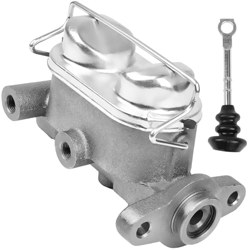 Brake Master Cylinder with Reservoir Compatible with Ford Mustang 1967-1970, Country Sedan, Custom, Galaxie, LTD & Mercury Cougar, Brougham, Marauder, Monterey, Park Lane Replace OE#M73323 - size: M73323