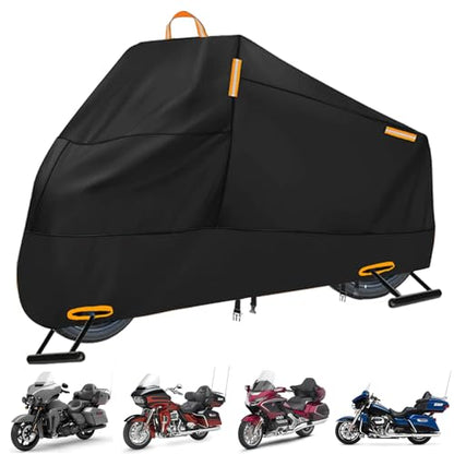 Motorcycle Cover for Electra Glide Road Street Glide Ultra Limited - size: XXXXL (Fits up to 116")