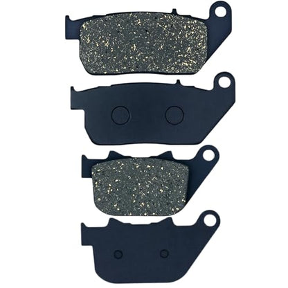 Front and Rear Brake Pads for Harley Davidson Sportster 1200 XL1200C Custom